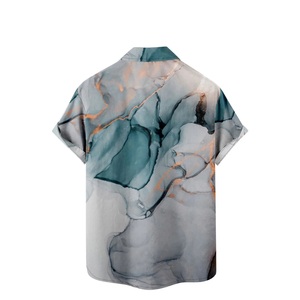 เสื้อยืดผู้ชายออกแบบเอง ผ้าฝ้ายคุณภาพสูง ถักทออย่างดี สวมใส่สบายๆ ในฤดูร้อน คอกลม ทรงโอเวอร์ไซส์ มีไซส์พลัสให้เลือก - Product Image 5