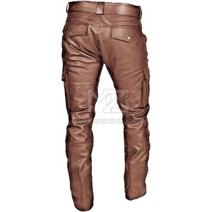 Pantalones de Cuero para Hombre de Último Diseño y Alta Calidad, Diseña Tu Propio Logotipo, Pantalones de Cuero para Hombre al por Mayor - Product Image 5