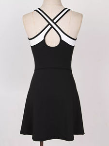 Latest Design High Quality Outdoor Women <b>Tennis</b> Uniform Breathable Fabric Front Logo Customizable Colors/Sizes - Product Image 5