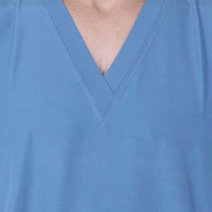Venta al por mayor de uniformes de hospital de talla grande precio barato médico Scrub en tela Jersey Venta caliente Scrub para la venta - Product Image 6