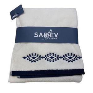 Sarev Milagros V4 asciugamano 50x90 blu Navy
