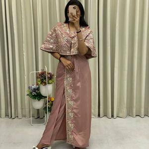 คอลเลกชั่นชุดปาร์ตี้สไตล์อินเดียสำหรับผู้หญิงชุดงานปักลาย - Product Image 1