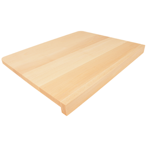 Tabla de Madera de Haya para Repostería 47x37 cm, Lijada, Sin Acabado, con Borde, para Amasar Pizza y Pasta, Venta al por Mayor, con Logotipo - Product Image 1