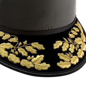 Nueva llegada 2025 OEM personalizado oficial uniforme pico gorra al por mayor oficial gorra y sombrero con insignia parche pico gorra - Product Image 6