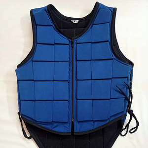 Tissu équestre coloré adulte équitation gilet de protection sécurité corps coussin équitation porter au meilleur prix - Product Image 1