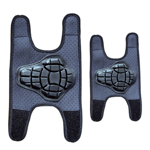 ชุดแผ่นรองเข่าแบบมืออาชีพยืดหยุ่นป้องกันการกระแทกเสริมแรงกระแทกสำหรับวิ่งเล่นสกีออกกำลังกายกลางแจ้ง - Product Image 4