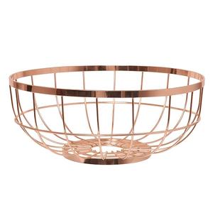 Cesta de hierro con recubrimiento de polvo negro Hotel Restaurante Boda Mesa Almacenamiento de alimentos Fruta Cesta de ratán Hotel Restaurante Boda - Product Image 5