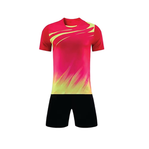 Uniforme de volley-ball d'équipe, couleurs et logo personnalisés, coupe régulière pour hommes adultes, tissu en polyester respirant, haute qualité, confortable - Product Image 2