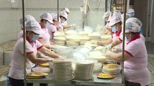 กระดาษข้าวที่กินได้/galettes de Riz สำหรับทอด/ปอเปี๊ยะสด16ซม./18ซม./22ซม.-WA0084838366717 - Product Image 6