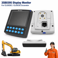 Écran LCD de moniteur d'excavatrice 35B0395 CLG920E CLG925E, panneau d'instrumentation, pièces de rechange compatibles, accessoires