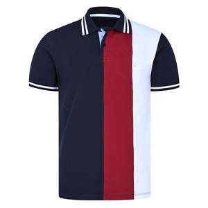 เสื้อโปโลสำหรับผู้ชายเสื้อขนาดพลัสไซส์พิมพ์ลายโลโก้แบบซับลิเมชัน - Product Image 4