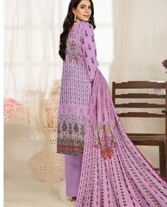 คอลเลคชั่น2025มาใหม่ฤดูร้อนชุด3ชิ้นผ้าคอตตอน/ผ้าคอตต้อนสำหรับผู้หญิงคุณภาพสูงชุดลายดอกไม้ธรรมชาติ - Product Image 3