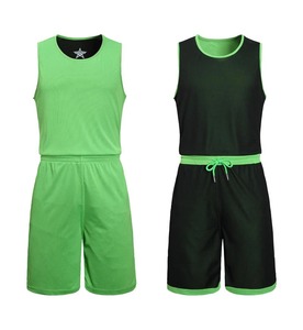 Maillot de basket-ball pour homme Combinaison de basket-ball double face Ensemble de sport en soie de glace T-shirt sans manches pour homme de course et de fitness - Product Image 4