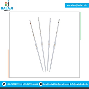 Pipettes en verre de haute qualité pour les tests en laboratoire Prix compétitif Principal fournisseur de l'Inde - Product Image 5