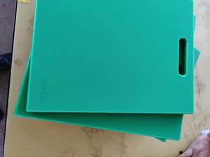 Papan Potong Dapur Plastik PE Ukuran Besar Warna Campur Grosir, Anti-bakteri, Tahan Lama, Ramah Lingkungan - Product Image 6