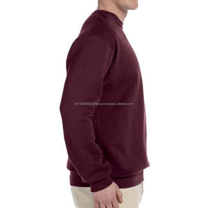 Venta al por mayor de cuello redondo para hombre, estilo informal, sudaderas de invierno para hombre, sudadera de moda de Color sólido - Product Image 3