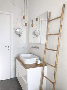 L'échelle en bambou de conception Simple est appliquée dans tous les travaux qui nécessitent une hauteur fabriquée à partir de matériaux 100% naturels - Product Image 3