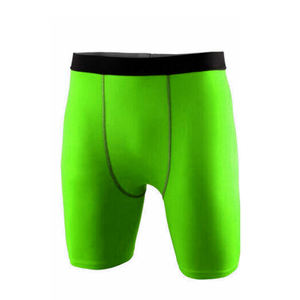 กางเกงขาสั้นผู้ชายเอวยางยืดปานกลาง ลายเรียบ ผ้าแคนวาส สำหรับออกกำลังกาย ฟิตเนส ใส่สบาย ระบายอากาศ แห้งเร็ว กันน้ำ - Product Image 5