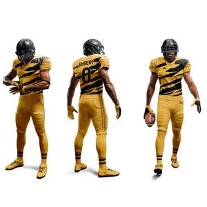 Personalizar fútbol americano Jersey impresión por sublimación completa aparejos sarga Panel malla diseño hombres equipo fútbol Jerseys - Product Image 3