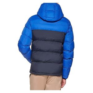 Chaqueta acolchada con capucha de invierno para hombre, abrigo alternativo cálido con cordón ajustable para días de nieve al aire libre - Product Image 5