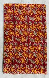 ผ้าฝ้ายบล็อกพิมพ์ด้วยมือผ้าฝ้าย100% มรดก Jaipur แบบดั้งเดิมเป็นมิตรกับสิ่งแวดล้อม - Product Image 3