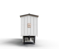 Maison préfabriquée sur roues, maison conteneur, structure en acier léger, villa moderne, appartement, ignifuge, installation rapide, garantie 5 ans