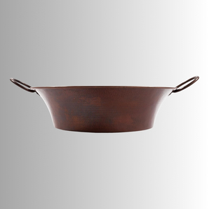 Handmade Hammered Copper Vessel <b>Sink</b> Round Solid Copper <b>Bathroom</b> <b>Sink</b> <b>Bowl</b> OEM Copper Vessel <b>Sink</b> <b>Bathroom</b> <b>Sink</b> Manufacturer. - Product Image 5