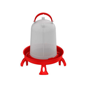 Bebedero Avícola Eco Rojo con Tapón 10 l. - Product Image 1