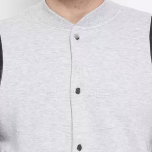 Vestes personnalisées de style de rue rétro collège vestes universitaires de baseball vintage matelassées pour lettristes - Product Image 4