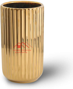 Jarrón Metálico de Aluminio Martillado a Mano, Jarrones de Flores, Artesanías Metálicas, Jarrones Decorativos Dorados para el Interior del Hogar - Product Image 3