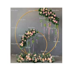 Fondo de Diseño Moderno en Color Oro Hierro, Tamaño y Forma Personalizables, para Bodas y Escenarios de Eventos - Product Image 1