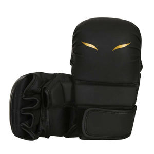 Meilleurs gants de boxe de qualité doigts adultes boxe combat MMA gants formation MMA gants protecteur - Product Image 1