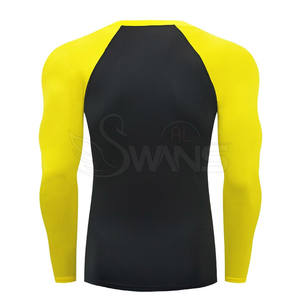 Camisetas de Compresión para Hombre, Ligeras, Corte Regular, Color Personalizado, Alta Calidad, Sólidas, Transpirables, Manga Corta - Product Image 3