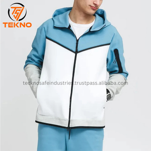 Conjuntos de chándal de hombre con logotipo personalizado, ropa deportiva para hombre, conjuntos de ropa de entrenamiento/chándal cómodo de gimnasio personalizado para hombre - Product Image 2