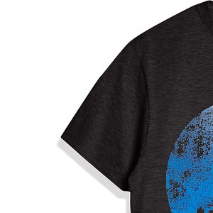T-shirt homme imprimé graphique à col rond, design de logo personnalisé, très demandé, prix bas, 100% coton, coupe ample. - Product Image 5