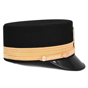 Meilleur fournisseur en gros OEM Conception personnalisée de haute qualité Casquettes de fatigue maçonniques sur mesure de qualité supérieure - Product Image 6