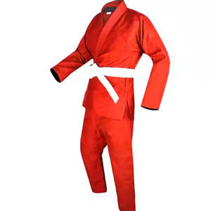 Uniforme de Karate de Artes Marciales Personalizado, 100% Algodón, Transpirable y de Secado Rápido, Logotipo Frontal Personalizable, Tallas y Colores a Elegir - Product Image 1