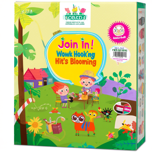 ¡Únete a nosotros! ¡Guau, mira como florece! Libro educativo de cartón para niños - Product Image 3