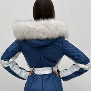 Combinaisons de ski professionnelles, coupe-vent double couche, tenue de sport d'extérieur, imperméable, chaude pour l'hiver, combinaison de snowboard - Product Image 6