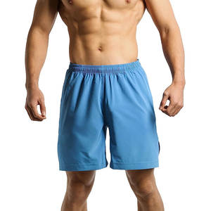Pantalones cortos de gimnasio para hombre de secado rápido personalizados al por mayor cómodos pantalones cortos sólidos para gimnasio correr culturismo servicio OEM - Product Image 1