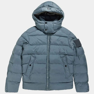 Chaqueta Acolchada de Invierno para Hombre, Estilo Vintage, Manga Larga, con Capucha, Resistente al Viento, Tejida, Servicio OEM, Casual, Alta Calidad, Venta al Por Mayor - Product Image 6