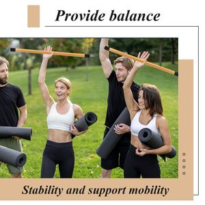 Bastone per allenamento Yoga in legno di alta qualità per palo in legno per palo di acero - Product Image 5