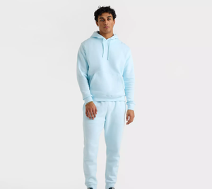 Sudadera con capucha y logotipo frontal bordado Sudadera con capucha con corte recortado Streetwear Sudadera con forro polar suave Premium - Product Image 2