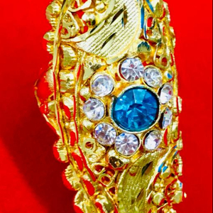 Anillo de boda con plataforma de oro de 24k para mujer, sortija de boda africana, india, europea, regalo - Product Image 1