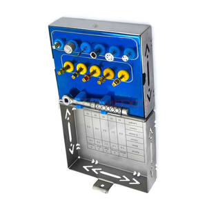 ชุดขยายกระดูกชุดเครื่องมือทางการแพทย์ทันตกรรมรากฟันเทียมแบบมืออาชีพชุดวงล้อแรงบิดสแตนเลสแบบพรีเมี่ยม - Product Image 5