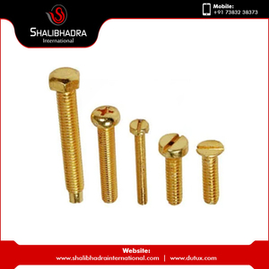 Nueva llegada Tornillo de latón cromado Precio bajo Tornillos de madera Tapa de encuadernación para techos M2 M10 Disponible Titanio Metal Plástico - Product Image 6