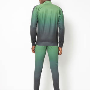 Chándales deportivos económicos para hombres Fácil de usar Estampado sólido Cremallera Estilo Bolsillo Diseño espacial Ropa deportiva de invierno - Product Image 3