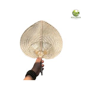 Abanico de Bambú Tradicional Vietnamita, Abanico de Hojas de Palma Colorido para Decoración del Hogar, Bodas y Festivales Culturales - Product Image 2