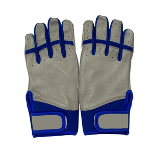 Gants de baseball en cuir à manchette courte de conception personnalisée Gants de frappe de baseball softball antidérapants de meilleure qualité - Product Image 3