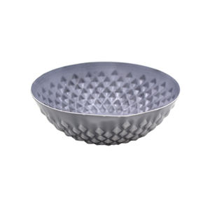 Bol de forme ronde en fer au design unique pour cuisine et table Bol de service de couleur blanche et bols décoratifs faits à la main en vrac - Product Image 2